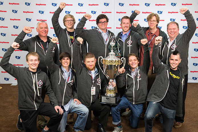 The Knights from the University of Central Florida are the 2015 National Collegiate Cyber Defense Competition National Champions.